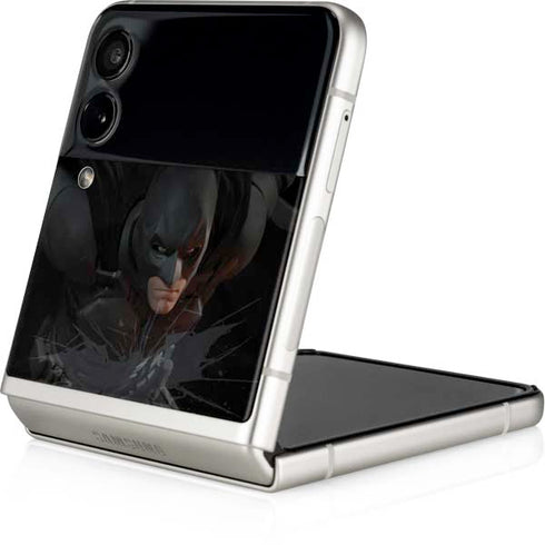 DC Comics Batman The Dark Knight Action pose Galaxy Z Flip3 5G Skin